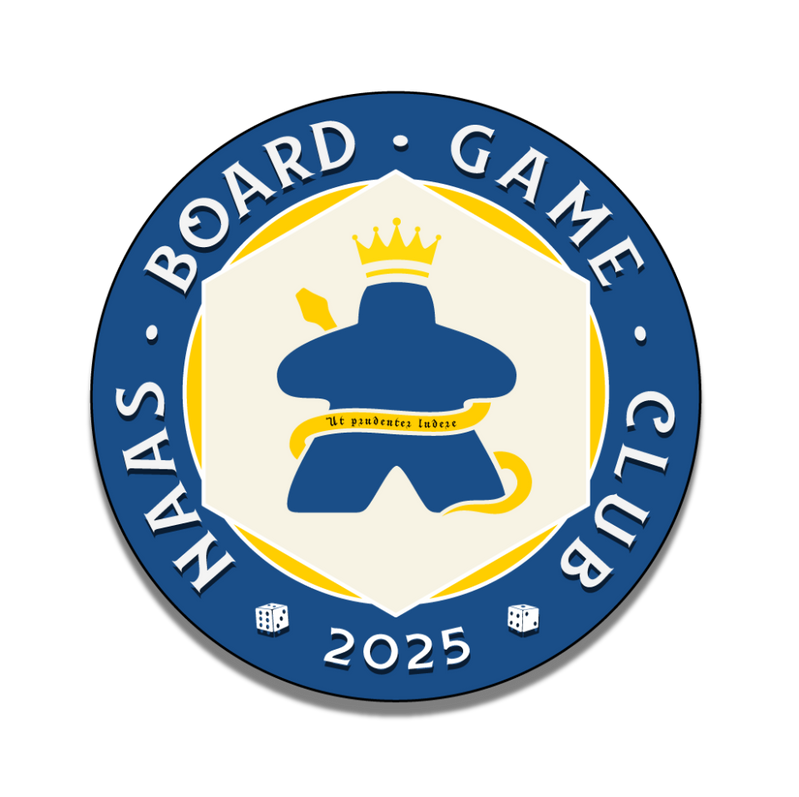 Naas Board Game Club 2025 Badge